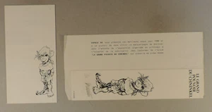Rosinski Grand Pouvoir du Chninkel avec carte voeux signe 150 ex 1988 EO TBE - Picture 1 of 5