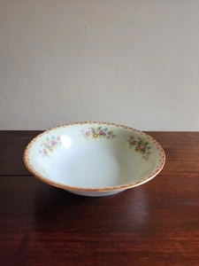 VTG Diamond Roslyn 9" Veggie/Serving Bowl Gold Trim Japan Discountuied Pattern - Picture 1 of 8