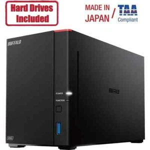 Buffalo LinkStation SoHo 720DB 2 Bay 8TB 2x4TB NAS LS720D0802B FREE SHIPPING - Photo 1/4