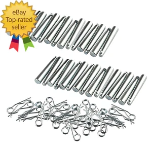 30 Sets Conical Coupler Pins with R-Clip Stage Lights Truss Replace Accessories - Picture 1 of 3