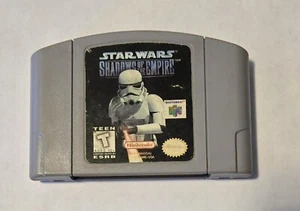 Star Wars: Shadows of the Empire (64, 1996) Authentic Cart Tested Working - Picture 1 of 6