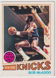 1977-78 Topps NBA #45 Bob McAdoo Knicks Buffalo Braves Lakers ROY MVP HOF - Foto 1 di 2