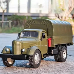 1:24 CA10 Vintage Truck Military Model Car with Light and Sound Features - Picture 1 of 8
