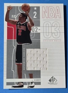 2002 Upper Deck SP Game Used Eddy Curry #12 Chicago Bulls - Picture 1 of 2