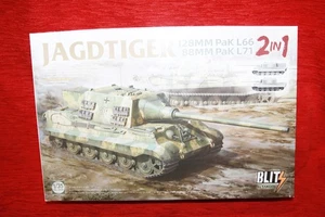 1:35 Modellbausatz Takom 8008 Jagdtiger 128mm Pak L66 & 88mm Pak L/71 2in1 OVP - Bild 1 von 1