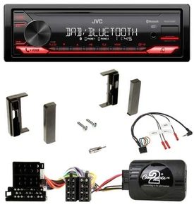 JVC DAB Lenkrad Bluetooth USB Autoradio für Audi TT (1998-2006) - Bild 1 von 9
