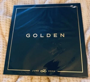 LP JUNG KOOK BTS GOLDEN LIMITED GOLD VINYL BRAND NEW SEALED - Picture 1 of 1