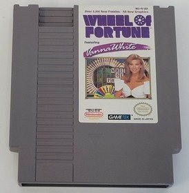 WHEEL OF FORTUNE FEATURING VANNA WHITE GAME FOR NES SYSTEM&nbsp;