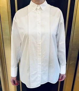 Peserico Oversized Cotton Shirt - Picture 1 of 13