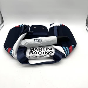 Juego de bolsa de lona y paraguas Martini Racing Porsche - edición limitada regalo concesionarios - Imagen 1 de 10