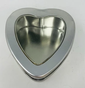 Metal Heat Tin See Through Top 3.75”x3.5”x2.25” Flaw - Picture 1 of 3
