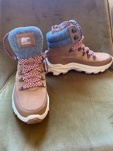 NEU SOREL Kinetic Breakthru Conquest wasserdicht US 8,5 - Tawny Buff/Velvet Tan - Bild 1 von 7