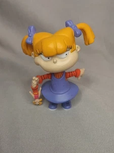 Vintage Rugrats Angelica Pickles PVC Figure – Viacom Collectible Toy - Picture 1 of 11