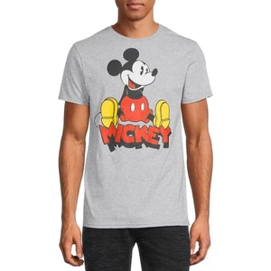 Herren Disney Vintage Mickey Mouse T-Shirt Tee - Bild 1 von 1
