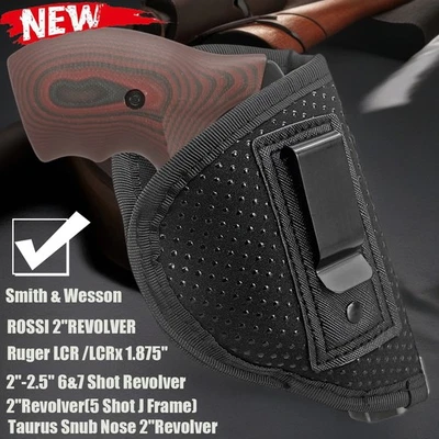 New Tactical Concealment Pocket Holster Taurus 856 2" Snub Nose 38 357 Revolvers - Image 1 of 4