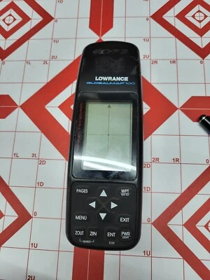 Lowrance Globalmap 100 handheld GPS receiver Vintage Tech Way cool works AA batt - Изображение 1 из 4