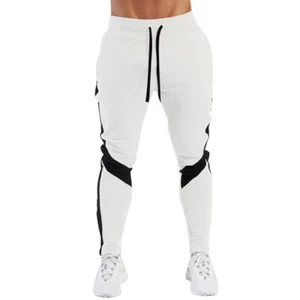 Men's Sport Pants Long Trousers Bottoms Fitness Workout Joggers Sweatpants New - Picture 1 of 16
