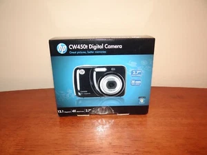 Cámara digital HP CW450t azul pantalla táctil 12,1 MP 4x zoom ¡NUEVA/SELLADA! NOS - Imagen 1 de 8