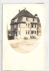 Haus Architektur  Fassade Gebäudeansicht Menschen alte  Fotokarte - Picture 1 of 2