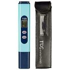 1 x stylo de test de salinité de sel numérique TDS-2 stylo de test de qualité de l'eau, 0 ~ 9990 mg/1 ppm
