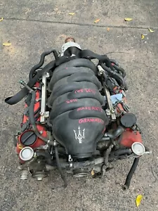 MASERATI GRANCABRIO 4.7A 2010 M139 S162727 COMPLETE ENGINE WITH GEARBOX #1162 - Bild 1 von 12