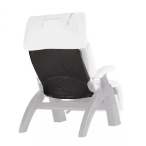 Funda trasera de silla perfecta de cuero negro HUMAN TOUCH PC-420 600 PC-610 SIN SILLA - Imagen 1 de 5
