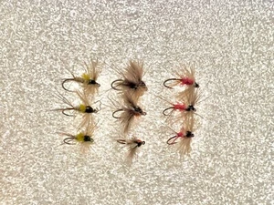 18 "BARONES ROJOS" #14, #16 #18, sin muerte. Pesca a mosca. FLY FISHING (5) - Imagen 1 de 9