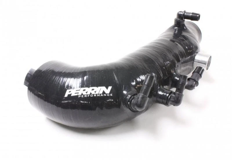 Entrada turbo negra Perrin para Subaru WRX 2008-2014 y 05-09 Legacy GT. Foto 1 de 4