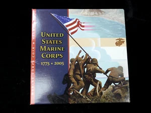 2005-P $1 Marines Commemorative Silver Dollar in Box w/ COA - Picture 1 of 6