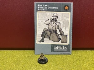 Axis & Allies Miniatures, World War II, Soviet, Red Army Forward Observer - Picture 1 of 1