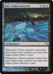 1x - Dire Undercurrents - #159 - Shadowmoor - NM MTG - Picture 1 of 1
