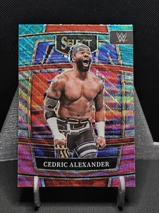 2022 Panini Select WWE Concourse Tri-Color Cedric Alexander #25 - Picture 1 of 2