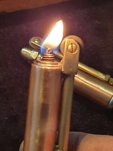 TRENCH ART STYLE HAND MADE BRASS COPPER PETROL LIGHTER BRAND NEW 2 - Picture 1 of 7