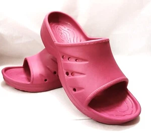 L.L. BEAN rosa Slipper Pantoletten Hausschuhe Wasser Strand Pool Sandalen Damengröße 7 - Bild 1 von 7