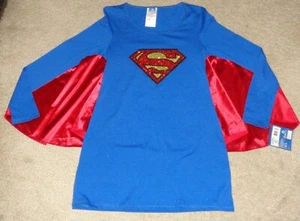 Rubies Supergirl Adult Costume Dress with Wings Size Small NEW - Picture 1 of 3