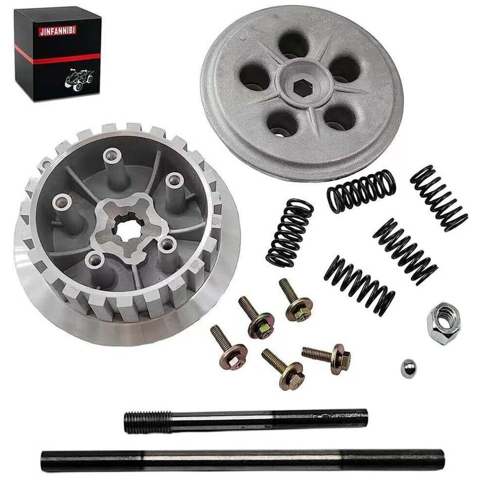 Clutch Center Hub & Pusher Rod Ball Kit for Yamaha Blaster 200 YFS200 1988-2006 Foto 1 de 4