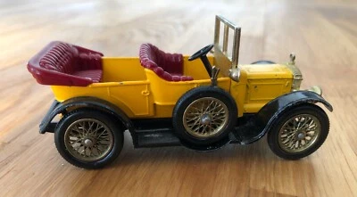 Matchbox Models of YesterYear No Y-13- 1911, Daimler, Gelb, Vintage - Bild 1 von 4