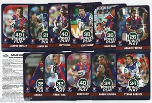 2015 NRL Power Play Silver Parallel KNIGHTS Team Set - Picture 1 of 1