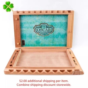 Caja de cigarros de madera vacía The Oscar Habano 6 x 52 11,5" x 7,5" x 1,25" - Imagen 1 de 12