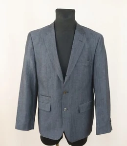 CHAQUETA BLAZER DE LINO HUGO BOSS PARA HOMBRE JOHNSTON1 talla EU-48 REINO UNIDO-38 - Imagen 1 de 11
