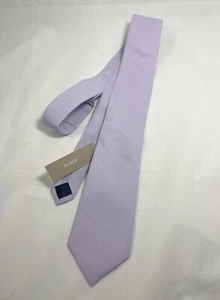 New Men J Crew Ludlow Tie Solid Light Purple W 2.5" L 57" 100% Cotton - Picture 1 of 6