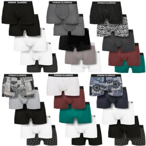 Urban Classics Organic Boxer Shorts 5-Pack Briefs Unterbekleidung Organic Men's - Picture 1 of 37