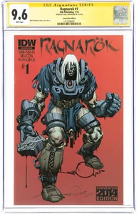 Ragnarok 1 Convention Edition Variant  SIGNED BY Walt Simonson IDW CGC 9.6 NM - Picture 1 of 6