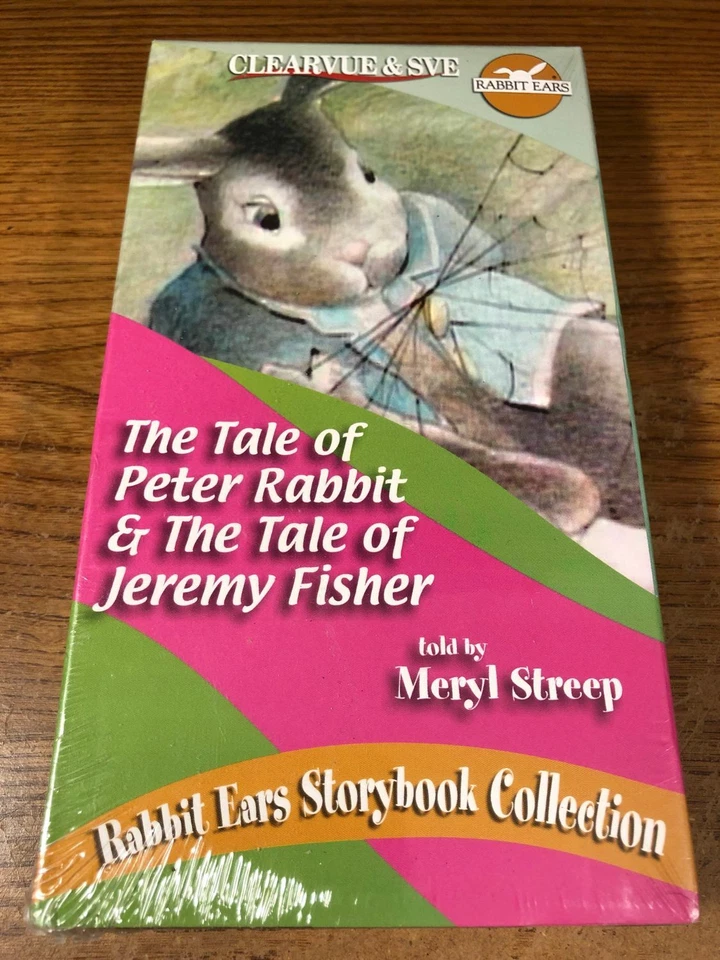 Сказка о кролике Питере и сказка о Джереми Фишере VHS запечатанный / новый фильм  - Изображение 1 из 4