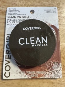 Covergirl Clean Invisible Pressed Powder 180 Golden Caramel - Picture 1 of 3