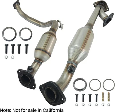 Catalytic Converter 2003-2014 Toyota 4Runner 4.0L  / Toyota FJ Cruiser 4.0L Rear - Image 1 of 4