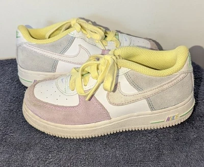 Nike Air Force 1 Low LV8 TD Pascua Talla 10C DQ8599-100 Tenis Gamuza Foto 1 de 4