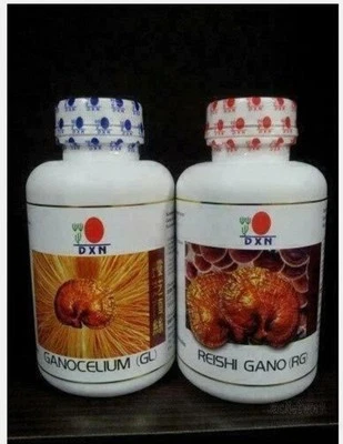 DXN Reishi Gano und Ganocelium Kapseln - Rg & Gl (360 + 360 Kapseln) - Bild 1 von 4