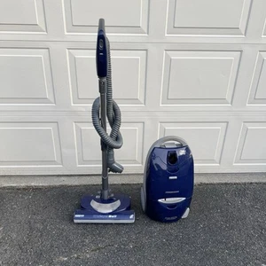 *READ* Kenmore Canister Vacuum 116 Progressive True Hepa Attachments Blue Tested - Picture 1 of 21