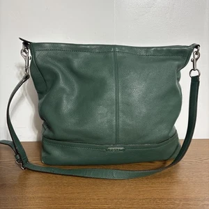 Coach Park Leather Hobo Bag F23293 Ivy Green Cross Body Shoulder Adjustable - Picture 1 of 15